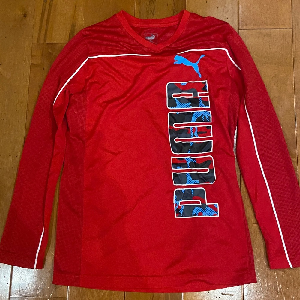 Boys puma long sleeve size xl (18-20)